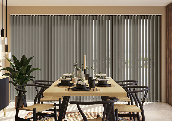Trinity (Blackout), Mayan Brown - Vertical Blind - Image 3